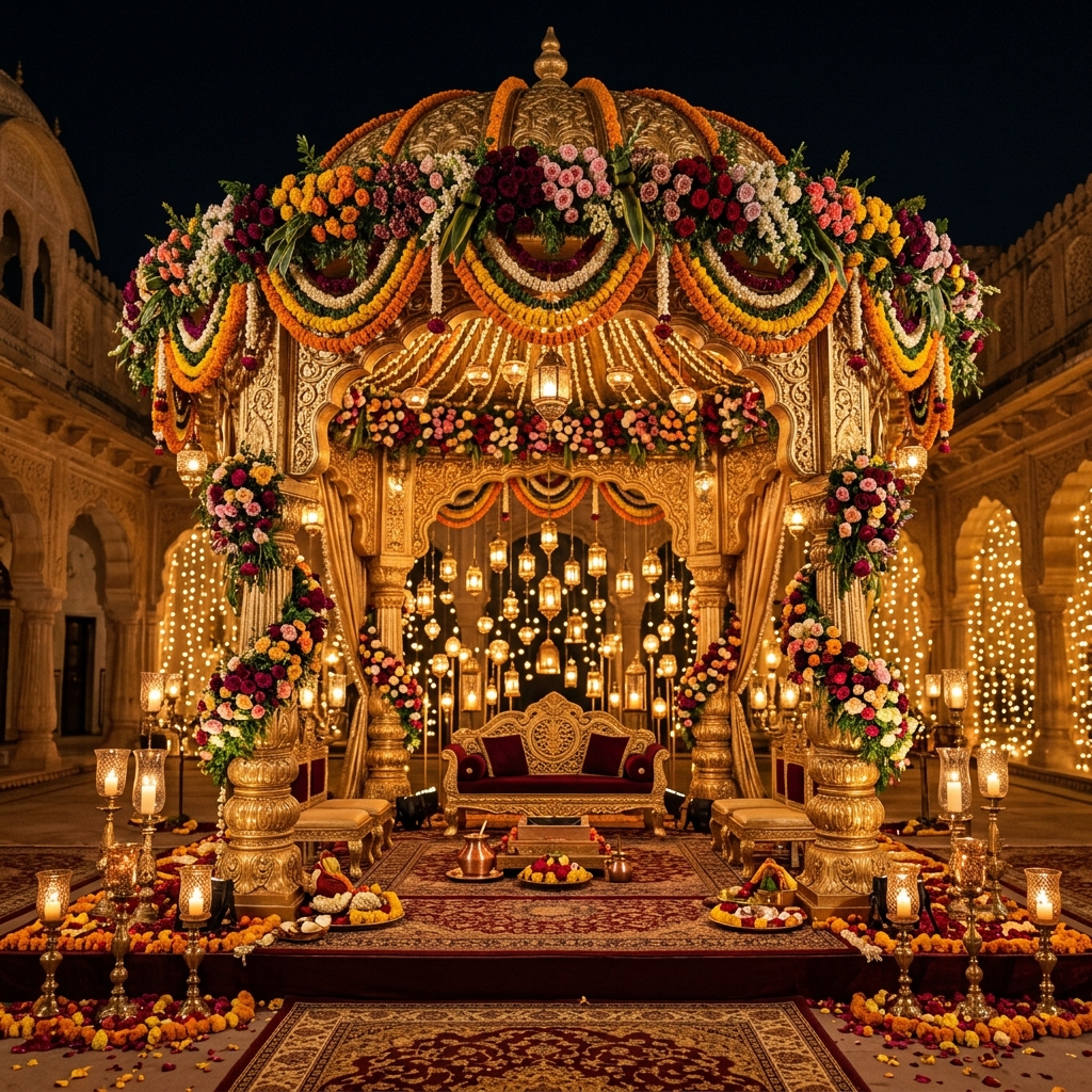 Luxury Mandap Decor