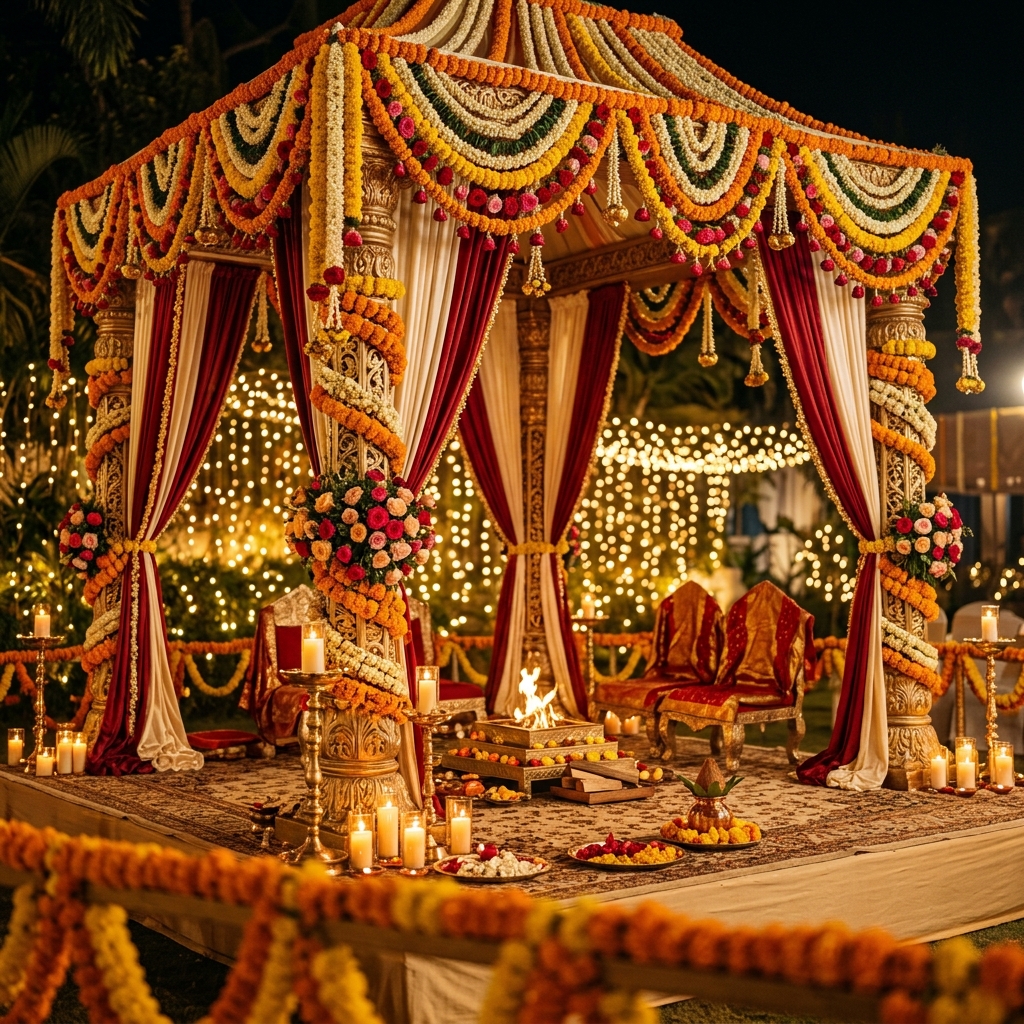Luxury Mandap & Wedding Stage Decor